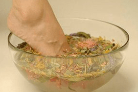 Bathing to treat psoriasis